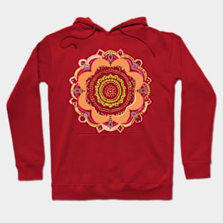 mandala Clamber Paint Hoodie